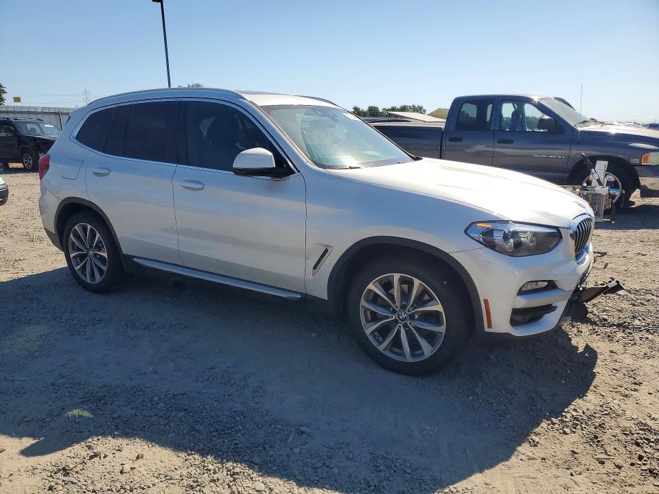 2019 BMW X3 VIN 5UXTR7C55KLF37727 COPART salvage auction — FRONT END, Ca - Certificate Of Title, sold $9,800 on 2026-07-21 (photo 4)