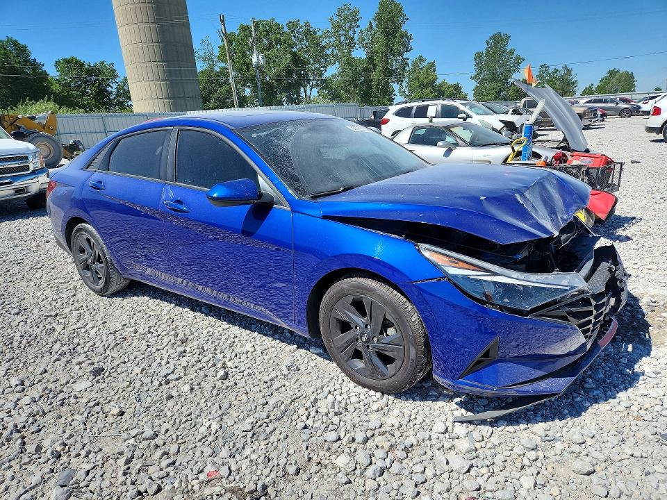 2021 Hyundai VIN KMHLM4AG5MU106751 COPART salvage auction — FRONT END, Mi - Cert Of Title-Salvage Vehicle, sold $2,550 on 2026-07-02 (photo 4)