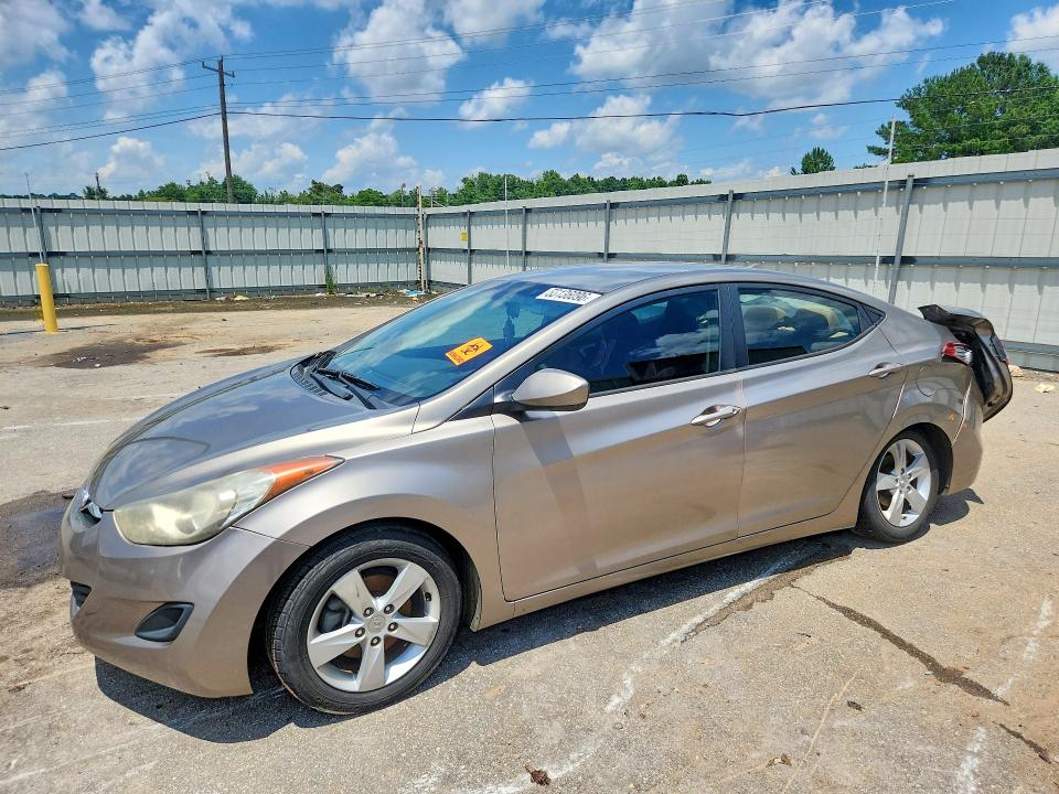 2013 Hyundai Elantra VIN 5NPDH4AE1DH326104 COPART salvage auction — REAR END, Al - Cert Of Title-Parts Only Salvg, sold $425 on 2026-07-09 (photo 1)