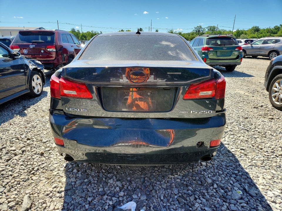 2007 Lexus Is 250 VIN JTHCK262675008790 COPART salvage auction — FRONT END, MA - CERT OF TITLE-RECONSTRCTD COLL, sold $400 on 2026-07-17 (photo 6)
