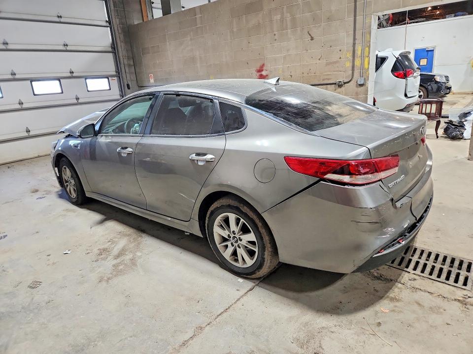2016 Kia Optima VIN 5XXGT4L33GG104655 COPART salvage auction — FRONT END, Mn - Cert Of Title-Prior Salvage, sold $625 on 2026-07-07 (photo 2)
