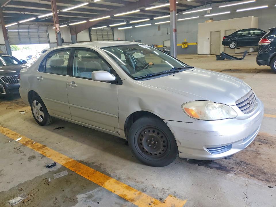 2003 Toyota Corolla VIN JTDBR32E330039145 COPART salvage auction — FRONT END, Nc - Salvage Certificate Of Title, sold $300 on 2026-07-29 (photo 4)