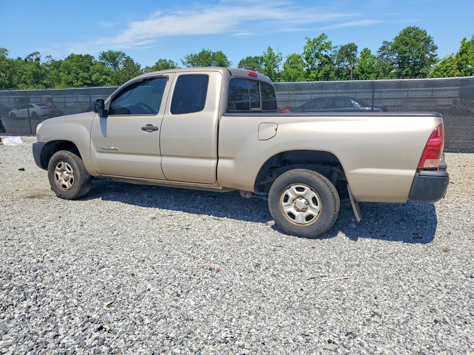 2005 Toyota Tacoma VIN 5TETX22N65Z142101 COPART salvage auction — SIDE, SC - CERT OF TITLE-SALVAGE, sold $3,450 on 2026-07-22 (photo 2)
