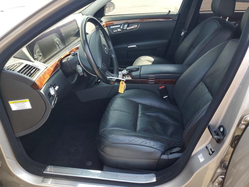 2007 Mercedes-benz S class VIN WDDNG71X87A021128 COPART salvage auction — MINOR DENT/SCRATCHES, CA - SALVAGE CERTIFICATE, sold $2,200 on 2026-07-15 (photo 7)