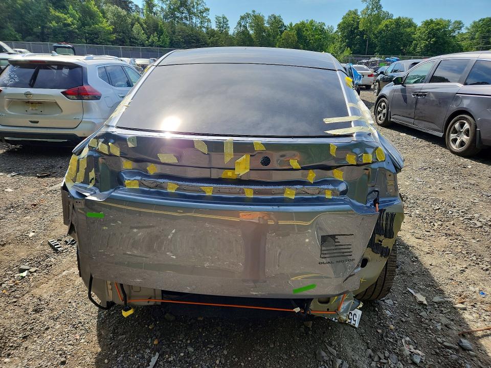 2026 Tesla Model y VIN 7SAYGDEE5TA406808 COPART salvage auction — REAR END, Md - Cert Of Salvage > 75% Damage, sold $11,400 on 2026-07-21 (photo 6)