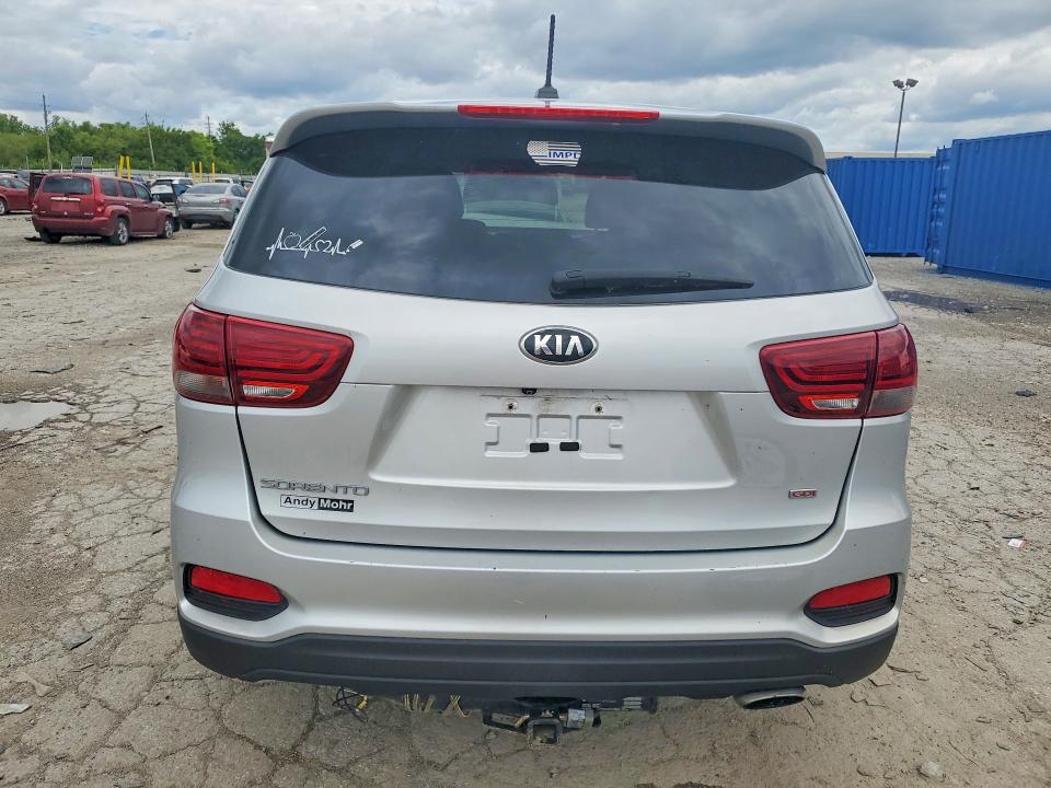 2020 Kia Sorento VIN 5XYPG4A36LG656793 COPART salvage auction — FRONT END, IN - CERT OF TITLE-SALVAGE TITLE, sold $2,200 on 2026-07-28 (photo 6)