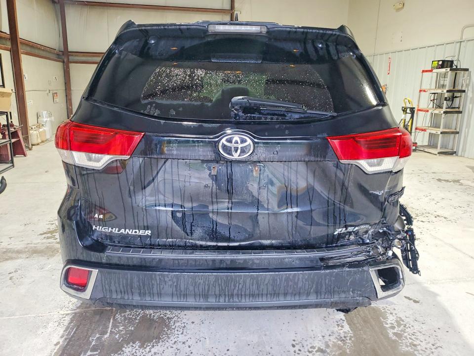 2018 Toyota VIN 5TDJZRFH1JS885223 COPART salvage auction — REAR END, Ny - Mv-907A Salvage Certificate, sold $10,400 on 2026-07-13 (photo 6)