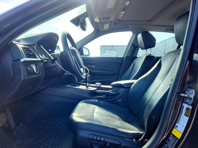 2014 BMW 3er VIN WBA3B5G5XENS06536 COPART salvage auction — HAIL, Ok - Cert Of Title-Salvage, sold $2,300 on 2026-07-16 (photo 7)
