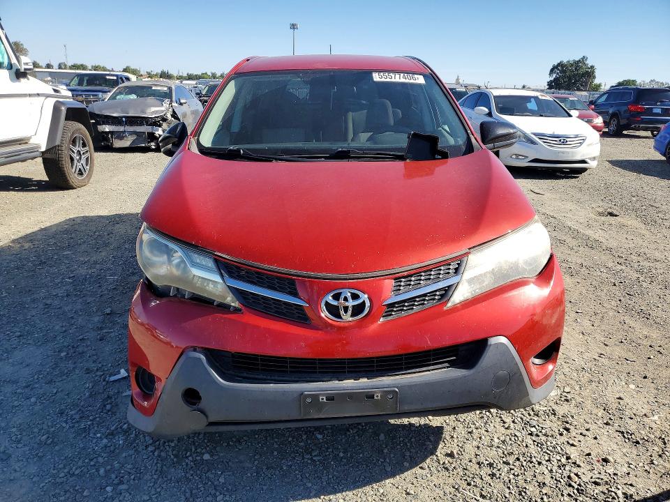 2013 Toyota Rav4 VIN 2T3ZFREV7DW059806 COPART salvage auction — FRONT END, Ca - Salvage Certificate, sold $4,500 on 2026-07-09 (photo 5)