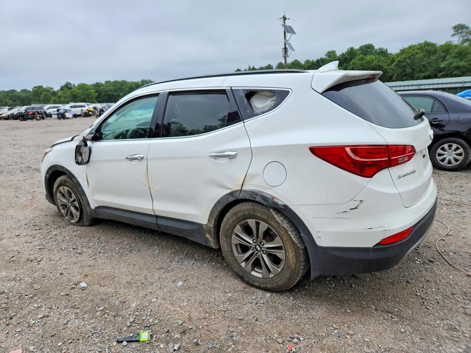 2015 Hyundai Santa fe VIN 5XYZU3LB7FG278293 COPART salvage auction — ROOF, GA - CERT OF TITLE-SALVAGE, sold $1,300 on 2026-07-28 (photo 2)