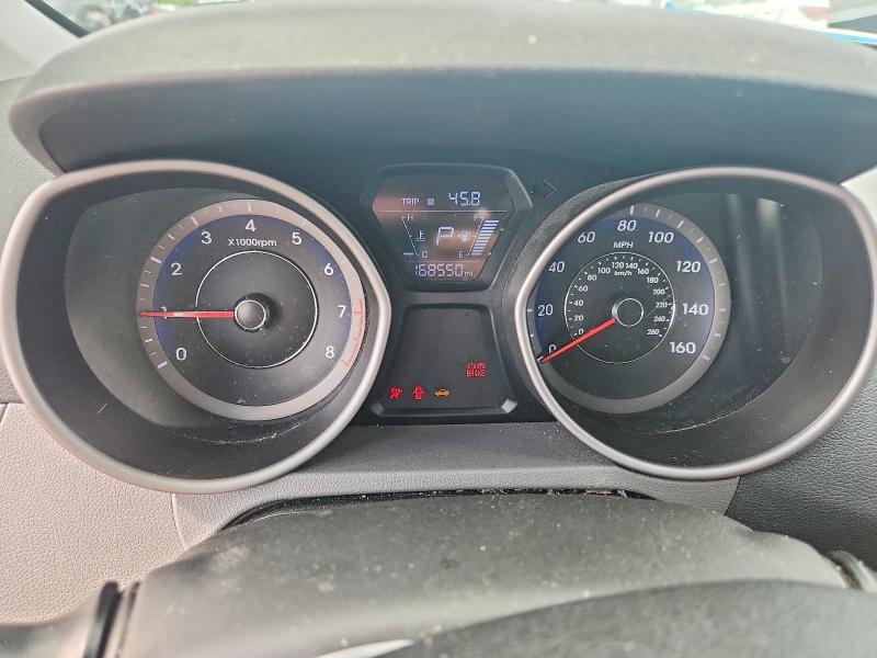 2014 Hyundai Elantra VIN KMHDH4AE2EU158153 COPART salvage auction — SIDE, Il - Salvage Certificate, sold $400 on 2026-07-29 (photo 9)