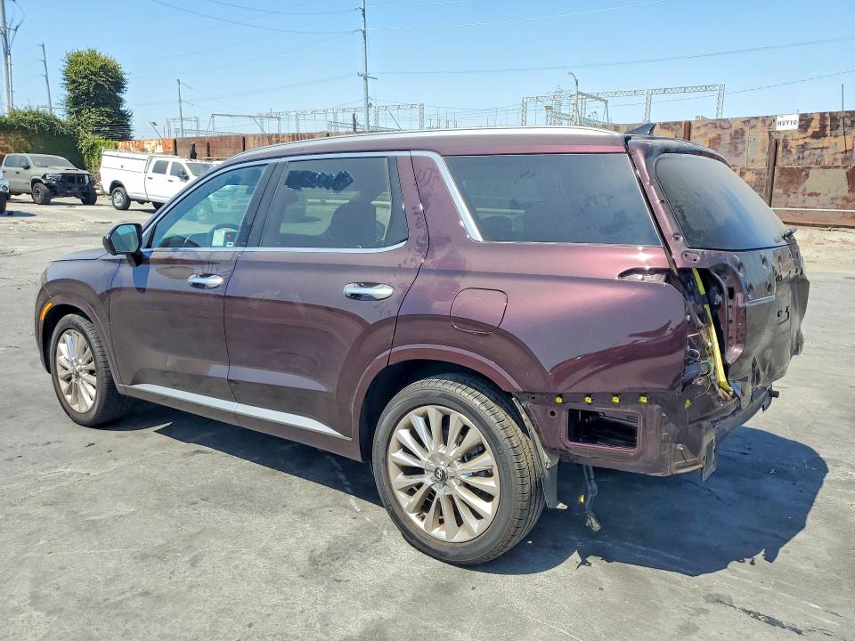 2020 Hyundai Palisade VIN KM8R54HE2LU045014 COPART salvage auction — REAR END, Ca - Salvage Certificate, sold $6,300 on 2026-07-15 (photo 2)