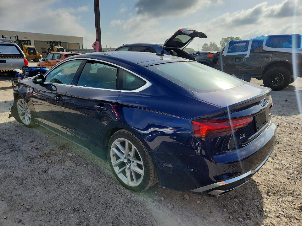 2024 Audi A5 VIN WAUFACF5XRA077121 COPART salvage auction — FRONT END, Az - Cert Of Title - Salvage, sold $9,900 on 2026-07-17 (photo 2)