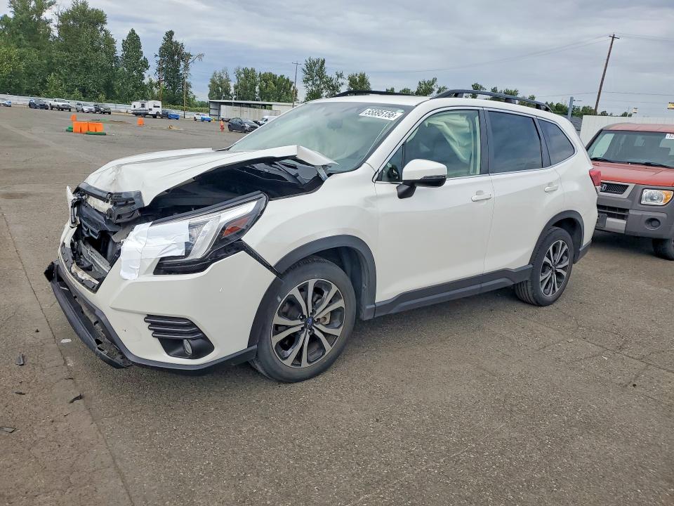 2022 Subaru Forester VIN JF2SKAPC9NH437319 COPART salvage auction — FRONT END, Or - Salvage Title Certificate, sold $200 on 2026-07-27 (photo 1)