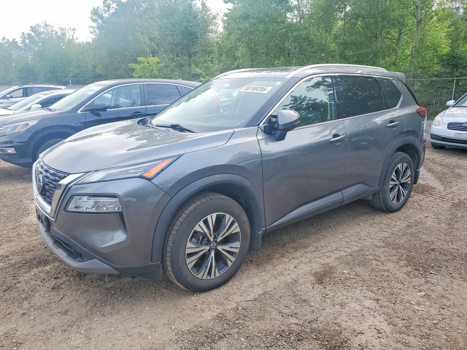 2021 Nissan Rogue VIN 5N1AT3BB0MC806707 COPART salvage auction — REAR END, ON - PERMIT SALVAGE, sold $14,200 on 2026-07-28 (photo 1)