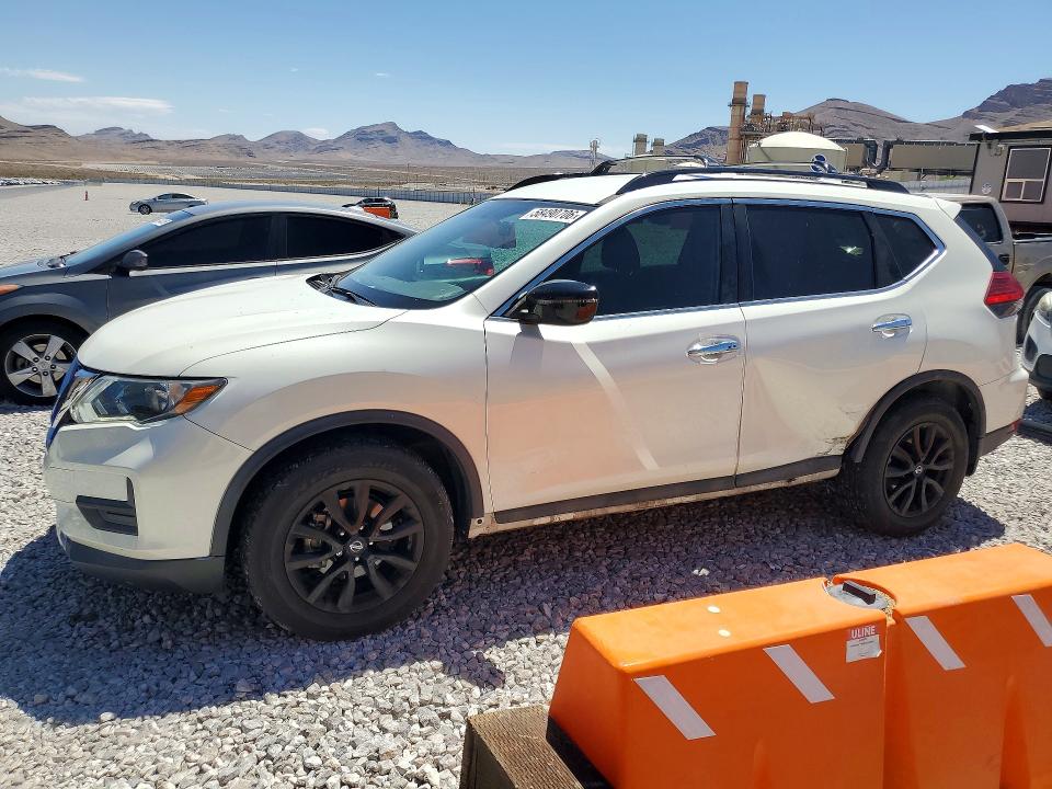 2017 Nissan VIN 5N1AT2MT5HC867248 COPART salvage auction — SIDE, Nv - Salvage Title, sold $3,350 on 2026-07-27 (photo 1)