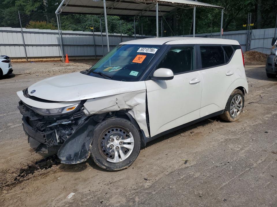 2020 Kia VIN KNDJ23AU8L7734883 COPART salvage auction — FRONT END, Ga - Cert Of Title-Salvage, sold $275 on 2026-07-24 (photo 1)