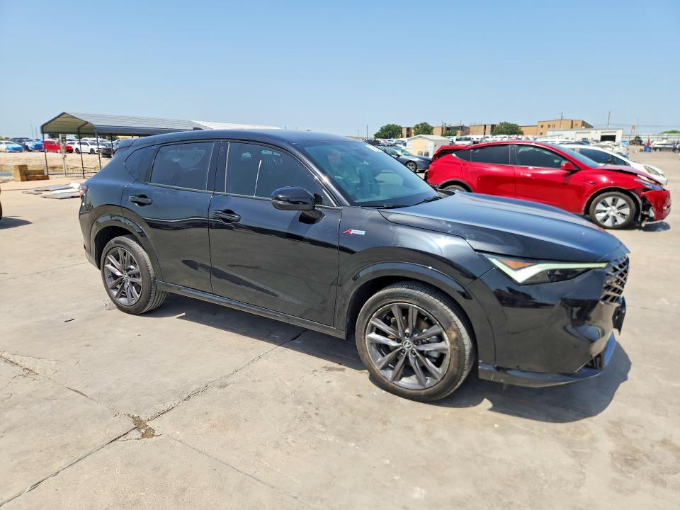 2025 Acura Adx VIN 3HDSA1H57SM705078 COPART salvage auction — REAR END, Tx - Certificate Of Title, sold $10,400 on 2026-09-03 (photo 4)