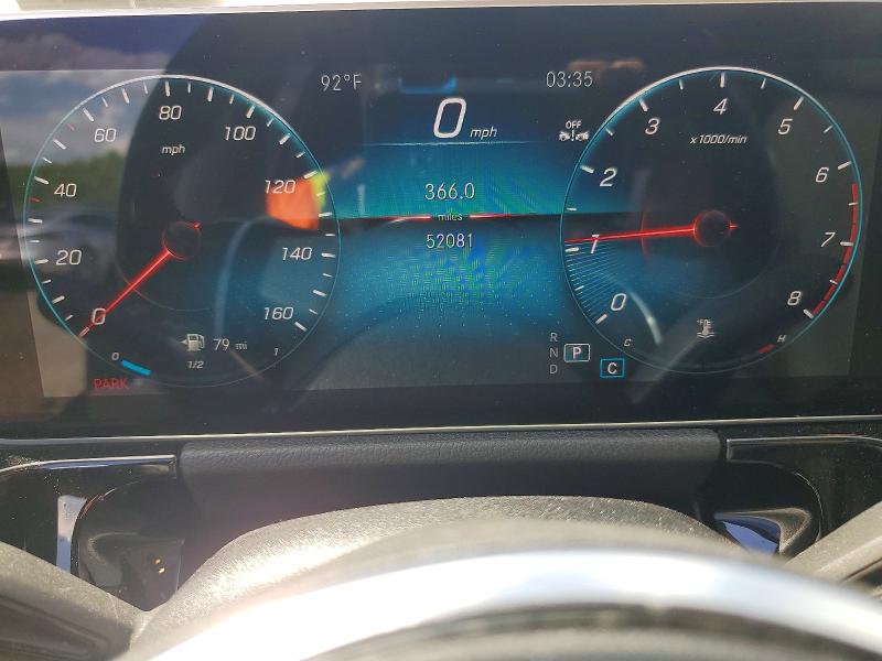 2021 Mercedes-benz Gla-class VIN W1N4N4HB7MJ190081 COPART salvage auction — FRONT END, PA - CERTIFICATE OF SALVAGE, sold $10,800 on 2026-07-10 (photo 9)