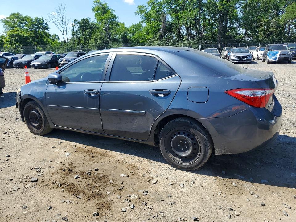 2016 Toyota Corolla VIN 2T1BURHE3GC685757 COPART salvage auction — FRONT END, Md - Cert Of Salvage > 75% Damage, sold $3,150 on 2026-07-02 (photo 2)