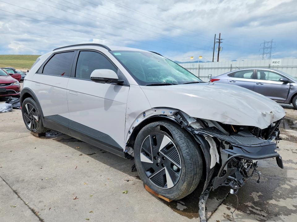 2025 Hyundai Ioniq VIN 7YAKNDDC3SY034596 COPART salvage auction — FRONT END, Co - Salvage Title, sold $6,600 on 2026-07-27 (photo 4)