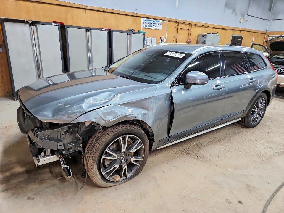 2017 Volvo V90 VIN YV4A22NL5H1001662 COPART salvage auction — FRONT END, Mi - Certificate Of Title, sold $300 on 2026-07-15 (photo 1)