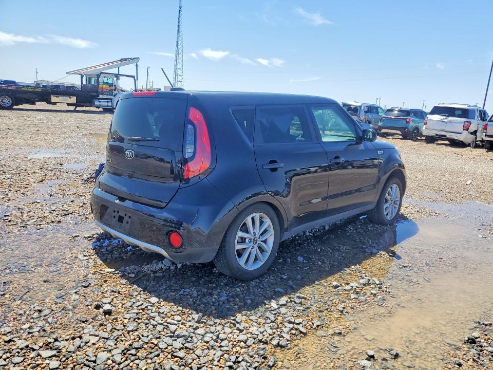2018 Kia Soul VIN KNDJP3A59J7544307 COPART salvage auction — REAR END, Tx - Salvage Vehicle Title, sold $1,850 on 2026-07-21 (photo 3)