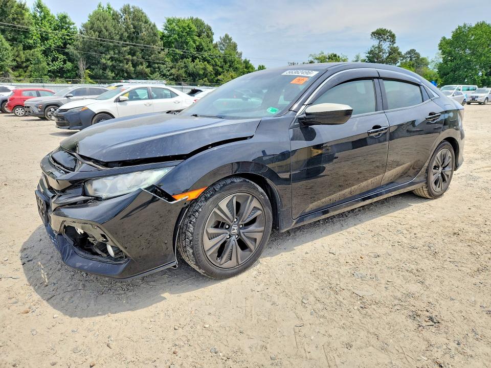 2019 Honda Civic VIN SHHFK7H68KU217014 COPART salvage auction — FRONT END, Va - Cert Of Title - Salvage, sold $2,450 on 2026-07-28 (photo 1)