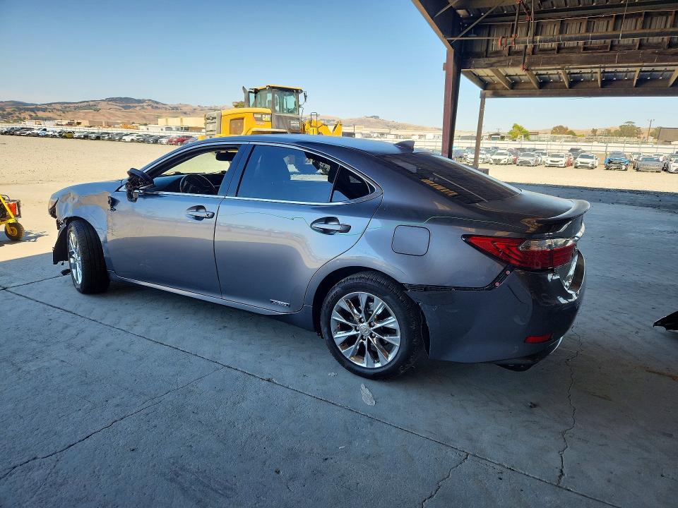 2015 Lexus ES VIN JTHBW1GG3F2089588 COPART salvage auction — FRONT END, Ca - Salvage Certificate, sold $2,400 on 2026-07-20 (photo 2)