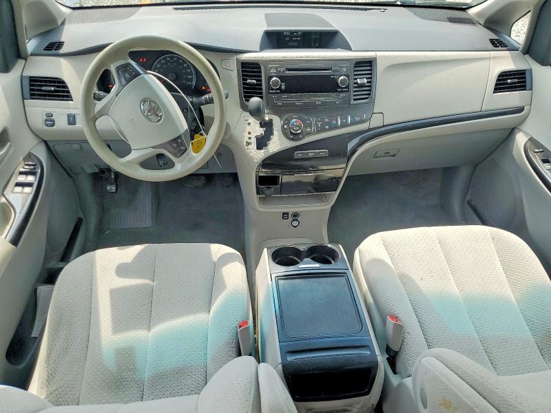 2014 Toyota Sienna VIN 5TDKK3DC9ES518072 COPART salvage auction — FRONT END, Ma - Cert Of Title-Reconstrctd Coll, sold $3,000 on 2026-07-06 (photo 8)