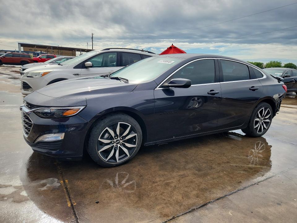 2022 Chevrolet Malibu VIN 1G1ZG5ST4NF204076 COPART salvage auction — REAR END, Ms - Cert Of Title-Salvaged, sold $6,000 on 2026-07-09 (photo 1)