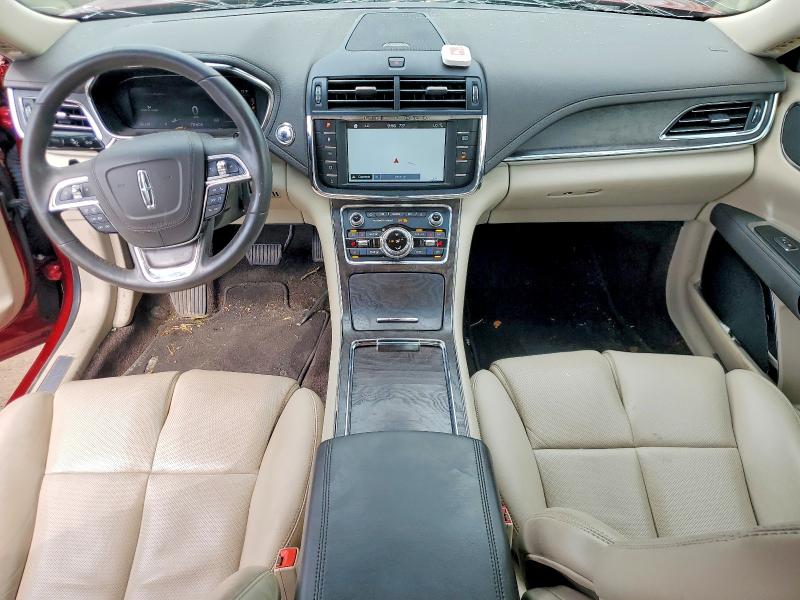 2017 Lincoln Continental VIN 1LN6L9TK3H5617504 COPART salvage auction — FRONT END, Mi - Certificate Of Title, sold $2,100 on 2026-07-31 (photo 8)