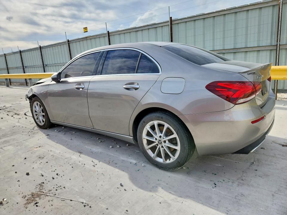 2020 Mercedes-benz A-klasse VIN WDD3G4EB4LW038543 COPART salvage auction — FRONT END, TX - SALVAGE VEHICLE TITLE (P), sold $4,250 on 2026-08-07 (photo 2)