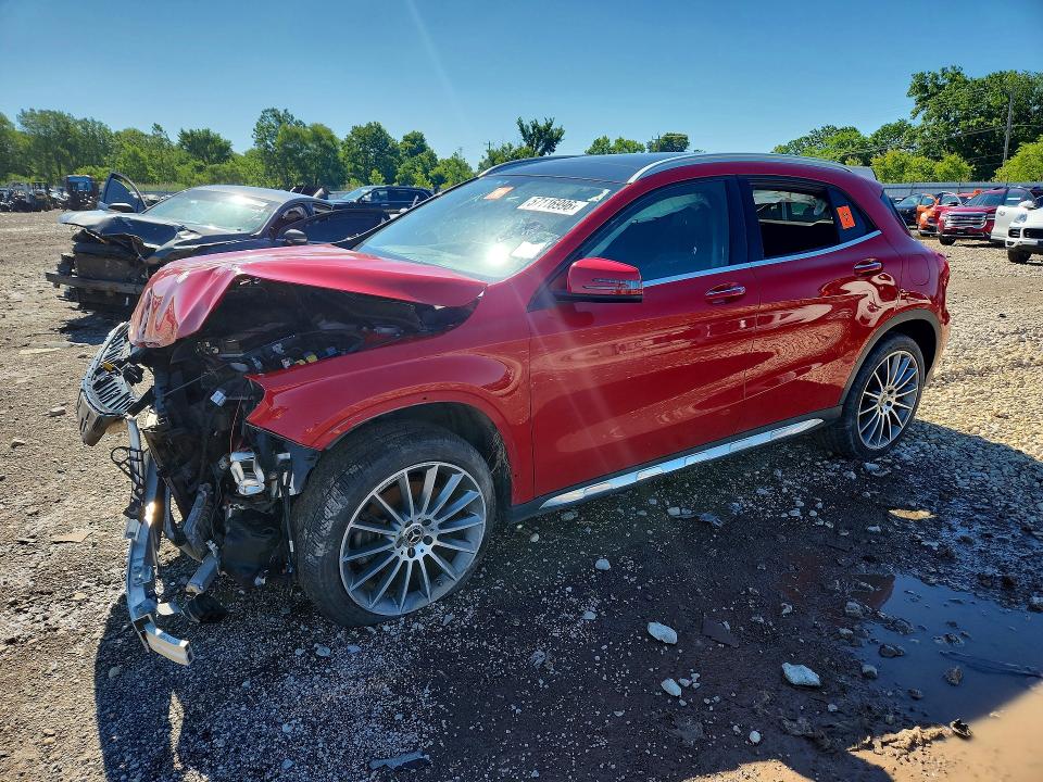 2018 Mercedes-benz Gla-klasse VIN WDCTG4GB5JJ474605 COPART salvage auction — FRONT END, IL - CERTIFICATE OF TITLE, sold $3,300 on 2026-07-29 (photo 1)