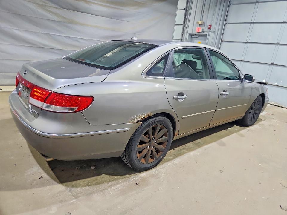 2009 Hyundai Azera VIN KMHFC46F59A371985 COPART salvage auction — FRONT END, Nh - Cert Of Title-Salvage, sold $275 on 2026-07-07 (photo 3)