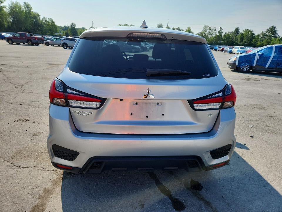 2025 Mitsubishi Outlander sport VIN JA4ARUAU5SU008233 COPART salvage auction — FRONT END, NY - CERTIFICATE OF TITLE, sold $13,400 on 2026-07-08 (photo 6)