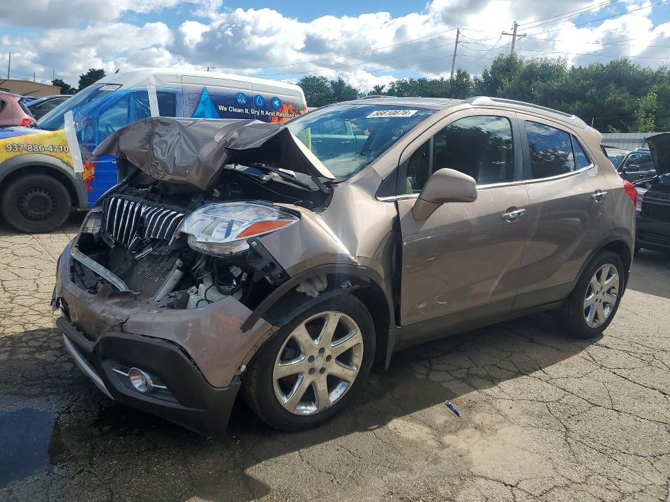 2013 Buick . VIN KL4CJCSB9DB186801 COPART salvage auction — FRONT END, Oh - Cert Of Title-Salvage, sold $80 on 2026-07-17 (photo 1)