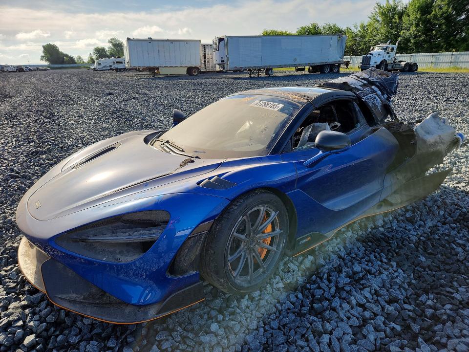2022 Mclaren automotive 765lt VIN SBM14SCA0NW765729 — COPART salvage auction photo