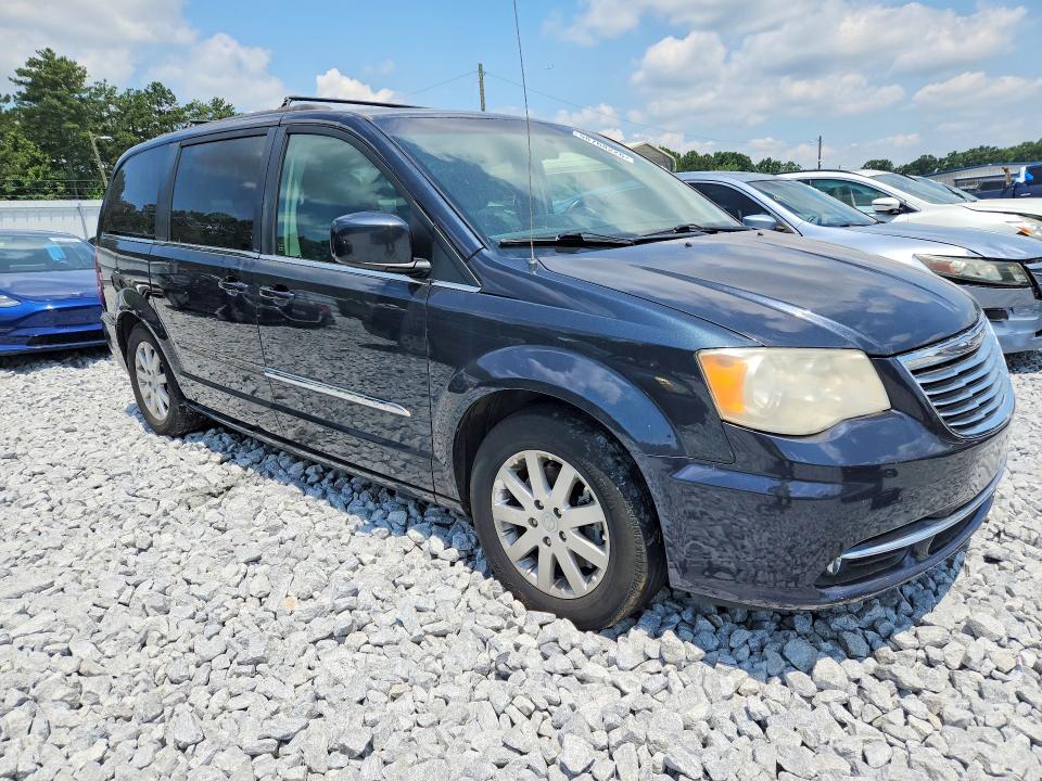 2014 Chrysler Voyager VIN 2C4RC1BG8ER268967 COPART salvage auction — MECHANICAL, Mt - Certificate Of Title, sold $325 on 2026-07-28 (photo 4)
