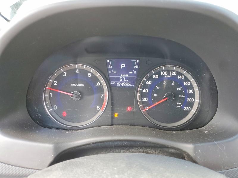 2012 Hyundai Accent VIN KMHCT4AE3CU050681 COPART salvage auction — FRONT END, On - Permit No Brand - Unfit, sold $400 on 2026-07-09 (photo 9)