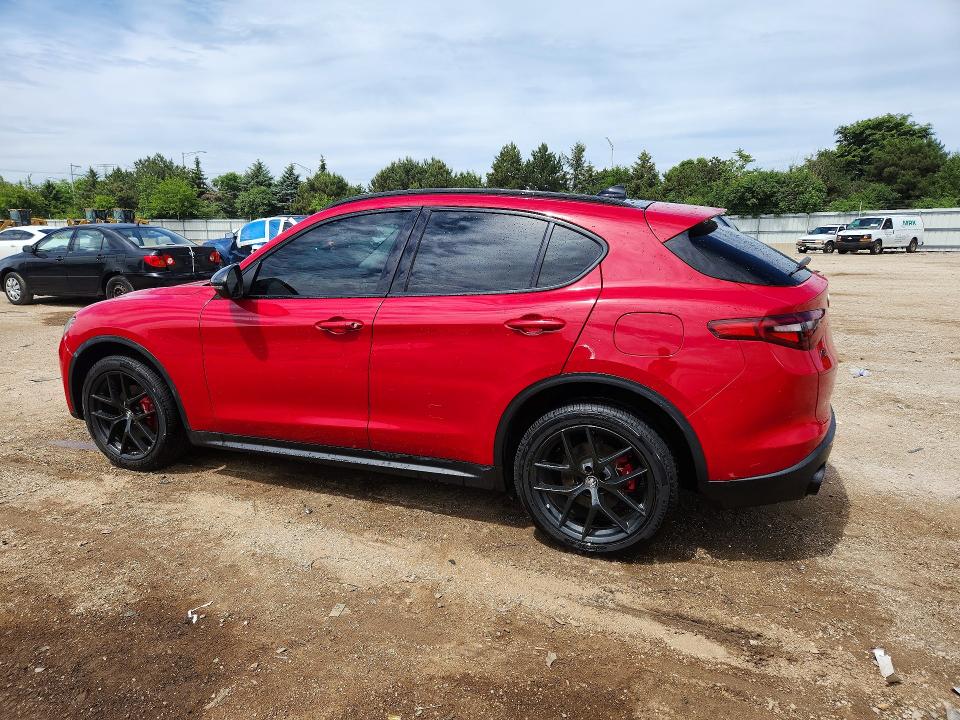 2019 Alfa romeo VIN ZASPAKAN2K7C42419 COPART salvage auction — FRONT END, Il - Salvage Certificate, sold $975 on 2026-07-28 (photo 2)