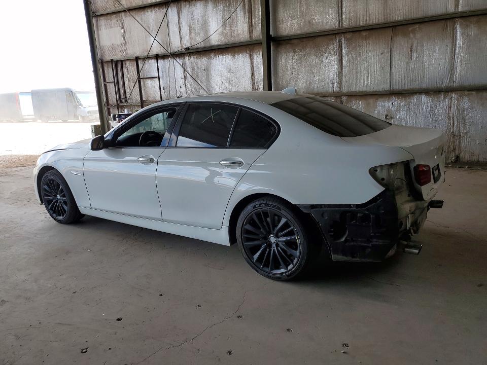2011 BMW 5er VIN WBAFR7C50BC806046 COPART salvage auction — REAR END, Az - Cert Of Title - Salvage, sold $500 on 2026-07-13 (photo 2)