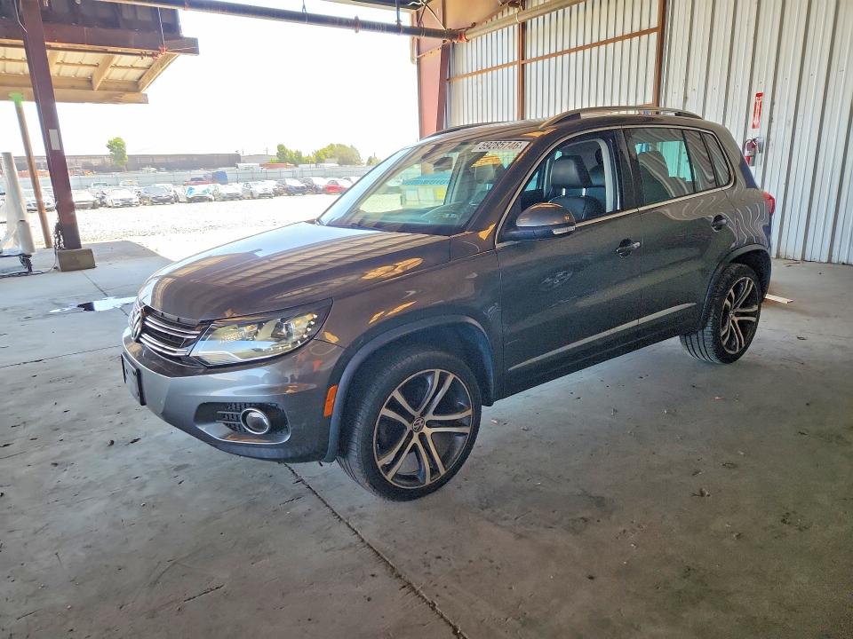 2017 Volkswagen Tiguan VIN WVGVV7AX7HK031446 COPART salvage auction — FRONT END, Ca - Dis/Dlr/Exp Only Clean Title, sold $4,000 on 2026-07-09 (photo 1)