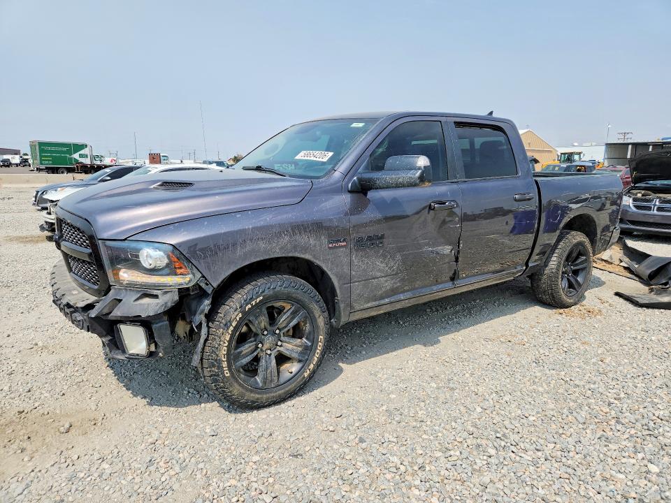 2017 Ram 1500 VIN 1C6RR7MT1HS573927 COPART salvage auction — FRONT END, Co - Public - Salvage Title, sold $5,700 on 2026-07-02 (photo 1)