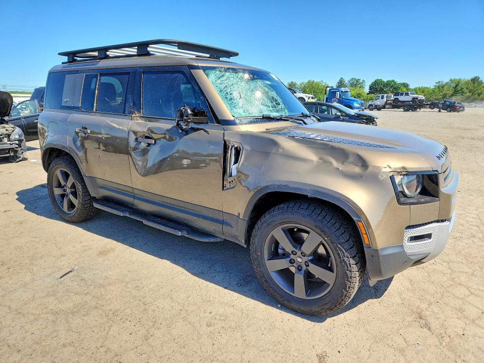 2024 Land rover Defender VIN SALEJ7EX3R2284574 COPART salvage auction — SIDE, Pa - Certificate Of Salvage, sold $5,100 on 2026-07-31 (photo 4)