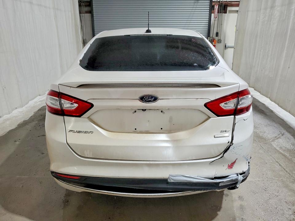 2016 Ford Fusion VIN 3FA6P0HD8GR361912 COPART salvage auction — REAR END, Ny - Certificate Of Title, sold $500 on 2026-07-09 (photo 6)