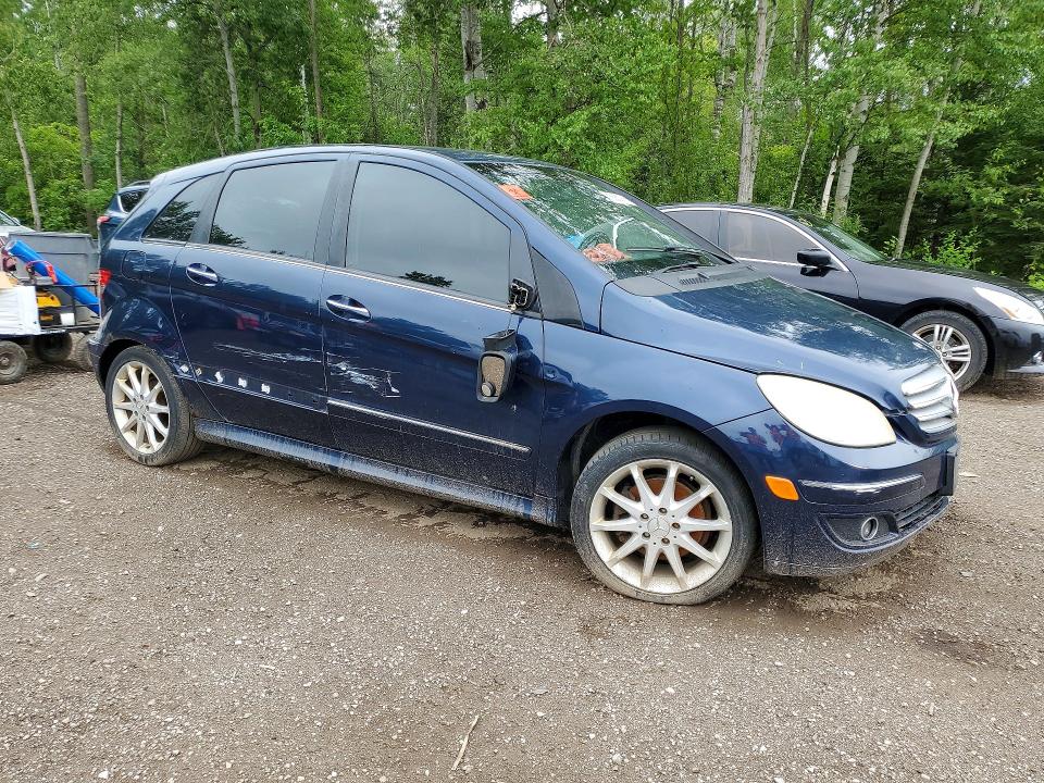 2007 Mercedes-benz B-class VIN WDDFH33X67J224929 COPART salvage auction — SIDE, ON - PERMIT NO BRAND - UNFIT, sold $225 on 2026-08-11 (photo 4)