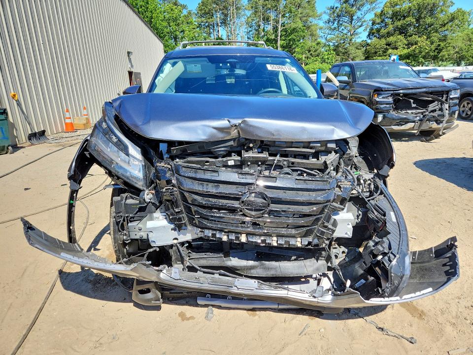 2024 Nissan Pathfinder VIN 5N1DR3CD5RC251501 COPART salvage auction — FRONT END, Md - Cert Of Salvage < 75% Damage, sold $6,500 on 2026-07-28 (photo 5)