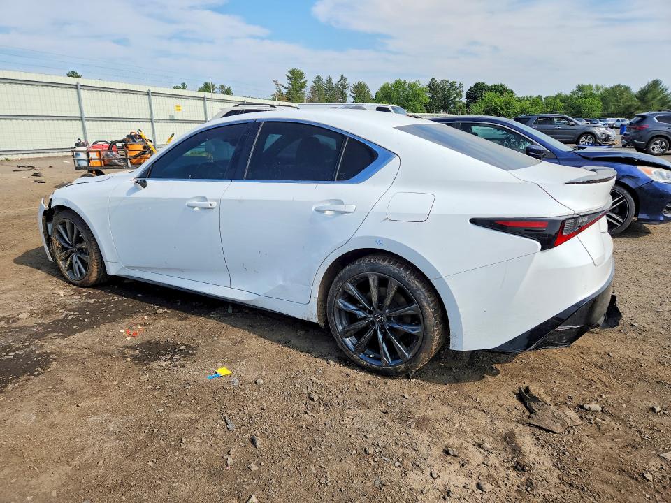 2022 Lexus Is VIN JTHGZ1E24N5023990 COPART salvage auction — FRONT END, PA - CERTIFICATE OF SALVAGE, sold $9,200 on 2026-07-28 (photo 2)