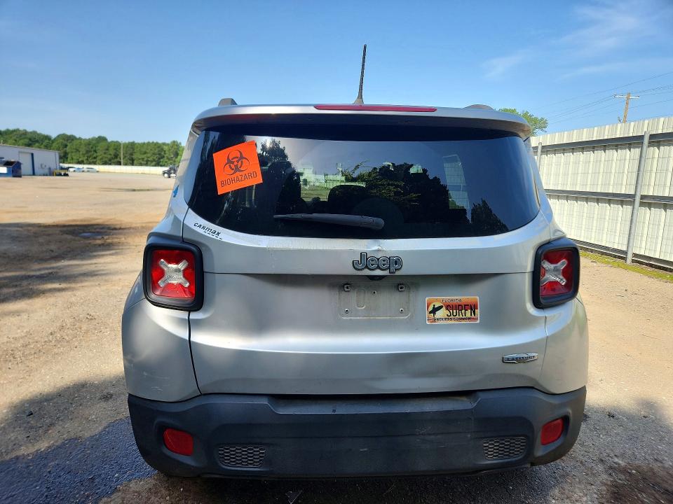 2015 Jeep Renegade VIN ZACCJABT1FPC19155 COPART salvage auction — SIDE, La - Cert Of Title-Salvage, sold $1,750 on 2026-08-13 (photo 6)